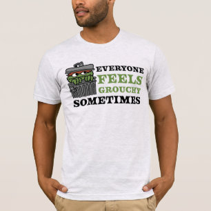 Sesame Street   Oscar Grouch Feels Grouchy T Shirt