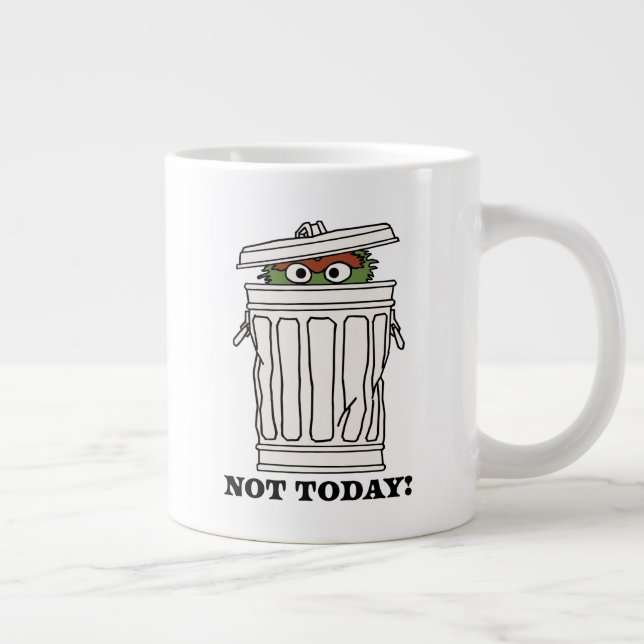 Sesame Street | Oscar Grouch Inte i dag! Jumbo Mugg (Höger)