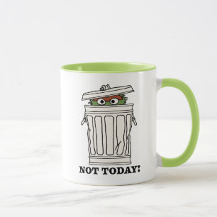 Sesame Street Oscar Grouch Inte i dag! Mugg