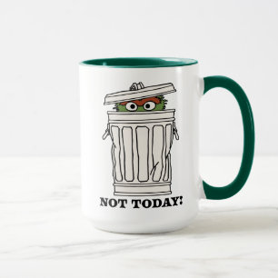 Sesame Street Oscar Grouch Inte i dag! Mugg