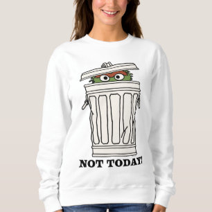 Sesame Street Oscar Grouch Inte i dag! T Shirt