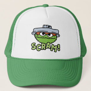 Sesame Street Oscar Grouch Scram! Keps