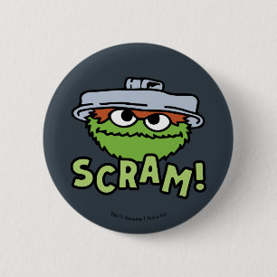 Sesame Street Oscar Grouch Scram! Knapp