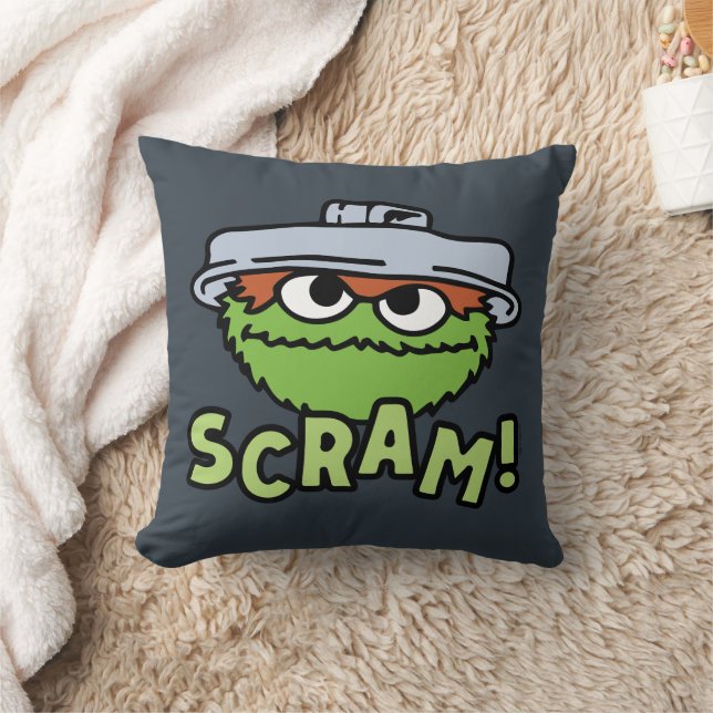 Sesame Street | Oscar Grouch Scram! Kudde (Filt)