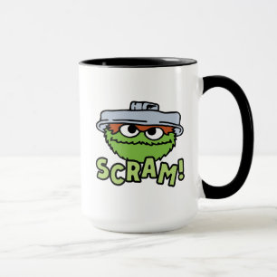 Sesame Street Oscar Grouch Scram! Mugg