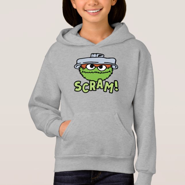 Sesame Street | Oscar Grouch Scram! T Shirt (Framsida)