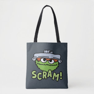 Sesame Street Oscar Grouch Scram! Tygkasse