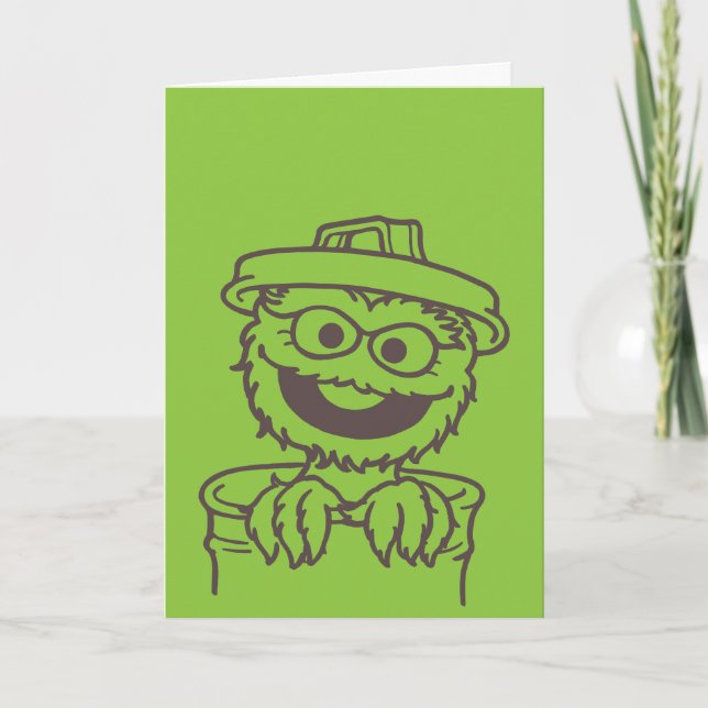 Sesame Street | Oscar i Grouch Bright Kort (Framsida)