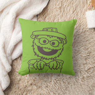 Sesame Street Oscar i Grouch Bright Kudde