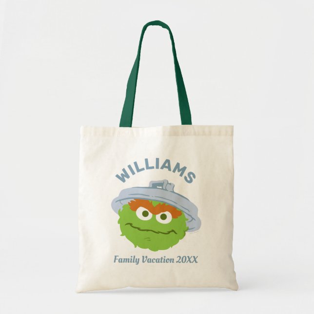 Sesame Street | Oscar i Grouch Family Vacation Tygkasse (Framsidan)