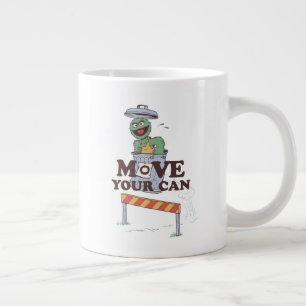 Sesame Street   Oscar i Grouch flyttar din mun Jumbo Mugg