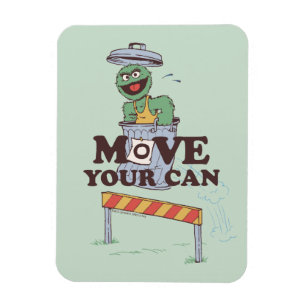 Sesame Street   Oscar i Grouch flyttar din mun Magnet