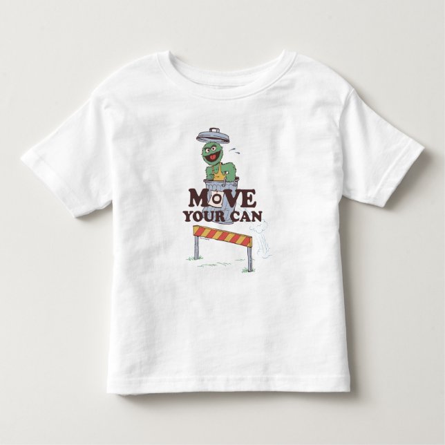 Sesame Street | Oscar i Grouch flyttar din mun T Shirt (Framsida)