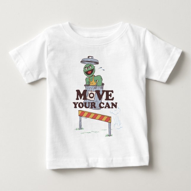 Sesame Street | Oscar i Grouch flyttar din mun T Shirt (Framsida)