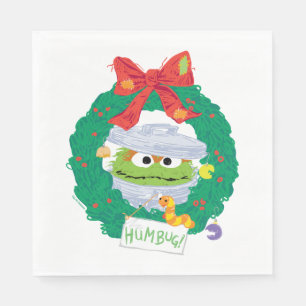 Sesame Street Oscar i Grouch-utandningen Pappersservett