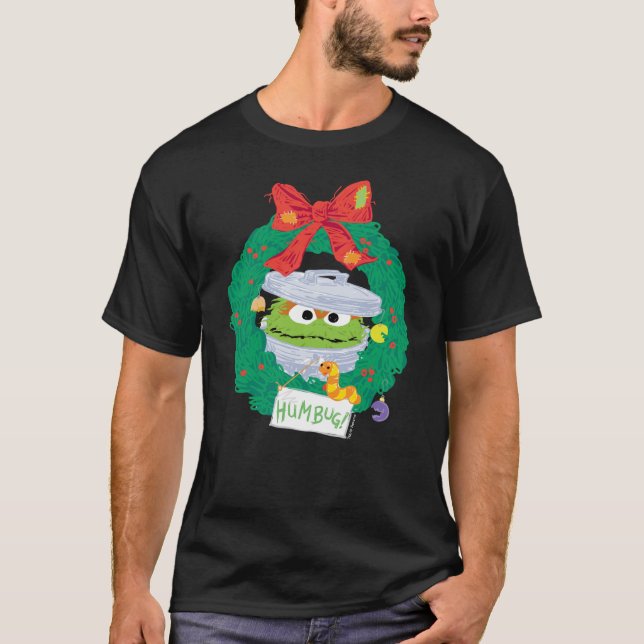 Sesame Street | Oscar i Grouch-utandningen T Shirt (Framsida)