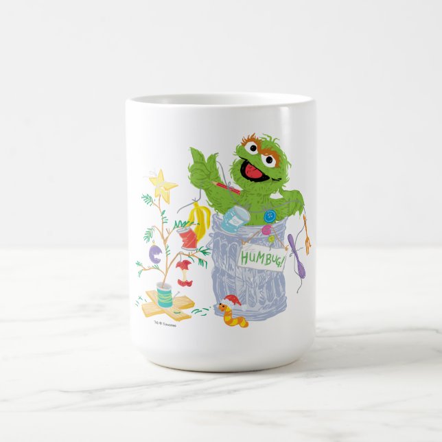 Sesame Street | Oscar - Julgran Kaffemugg (Center)