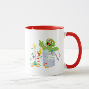 Sesame Street Oscar - Julgran Mugg