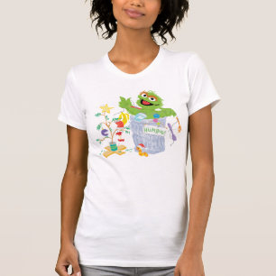 Sesame Street   Oscar - Julgran T Shirt