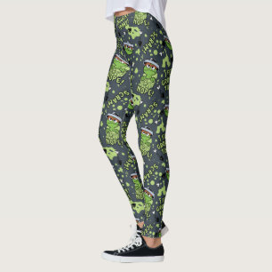 Sesame Street   Oscar Mönster, Grouch-frasen Leggings