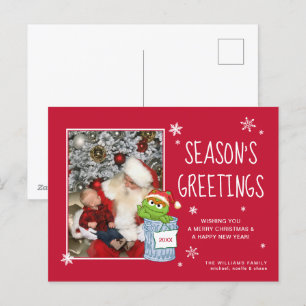 Sesame Street Oscar Season Greetings - Foto Helg Vykort