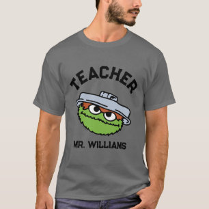 Sesame Street Oscar Teacher T Shirt