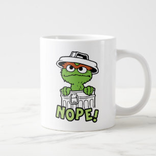 Sesame Street Oscar the Grouch Nope! Jumbo Mugg