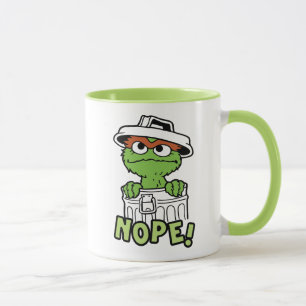 Sesame Street Oscar the Grouch Nope! Mugg