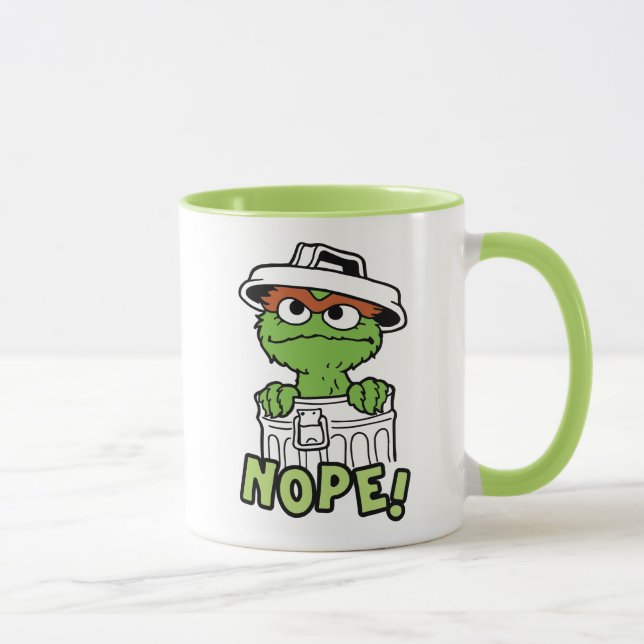 Sesame Street | Oscar the Grouch Nope! Mugg (Höger)