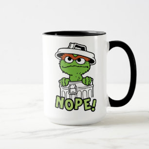 Sesame Street Oscar the Grouch Nope! Mugg