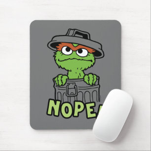 Sesame Street Oscar the Grouch Nope! Musmatta