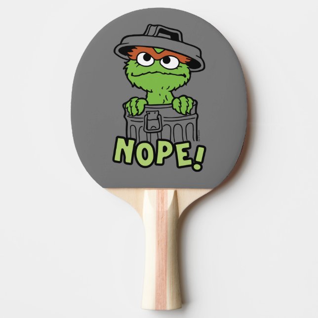 Sesame Street | Oscar the Grouch Nope! Pingisracket (Framsidan)