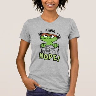 Sesame Street   Oscar the Grouch Nope! T Shirt