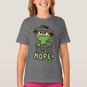 Sesame Street   Oscar the Grouch Nope! T Shirt