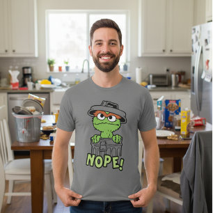 Sesame Street   Oscar the Grouch Nope! T Shirt