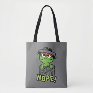 Sesame Street Oscar the Grouch Nope! Tygkasse