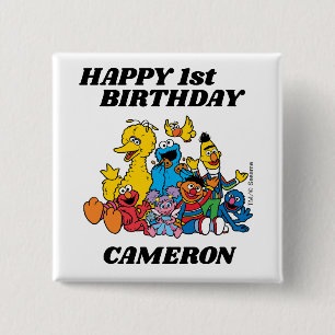 Sesame Street Pals 1st Birthday Knapp