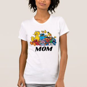 Sesame Street Pals 1st Birthday Mamma T Shirt