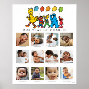 Sesame Street Pals   Baby Första året Poster