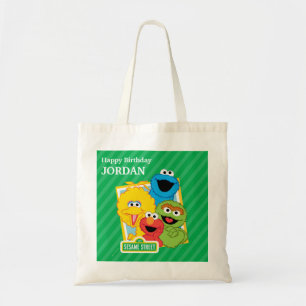 Sesame Street Pals Birthday Tygkasse