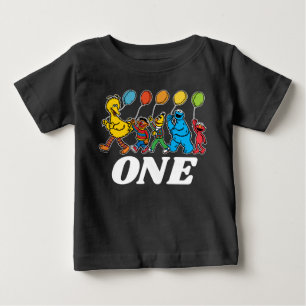 Sesame Street Pals Bubblor Baby T för första föd Shirt