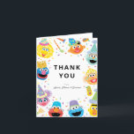 Sesame Street Pals Confetti Birthday Tack Kort<br><div class="desc">Visa tacksamhet med Sesame Street Pals Confetti Birthday - tackkortet. Med Elmo,  Cookie Monster,  Big Bird och Abby Cadabby omgivna av klara konetti-accenter,  är den här fina och färgstarka designen perfekt för ett hjärtligt tack efter Sesame Street-themed firande. Anpassa det för att göra ditt budskap verkligt speciellt.</div>