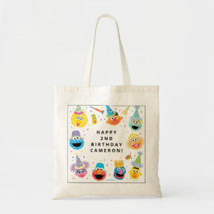 Sesame Street Pals Confetti Birthday Tygkasse