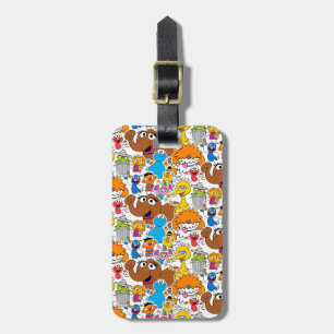 Sesame Street Pals Doodley Mönster Bagagebricka