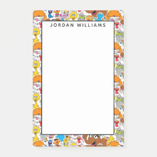 Sesame Street Pals Doodley Mönster Post-it Block