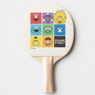 Sesame Street Pals Färg-block Pingisracket