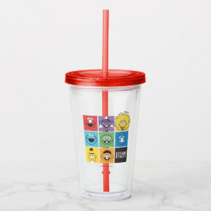 Sesame Street Pals   Färg-block Take Away Mugg