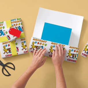 Sesame Street Pals   Födelsedagsballonger Presentpapper