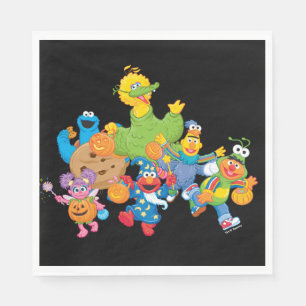 Sesame Street Pals Halloween Costumes Pappersservett