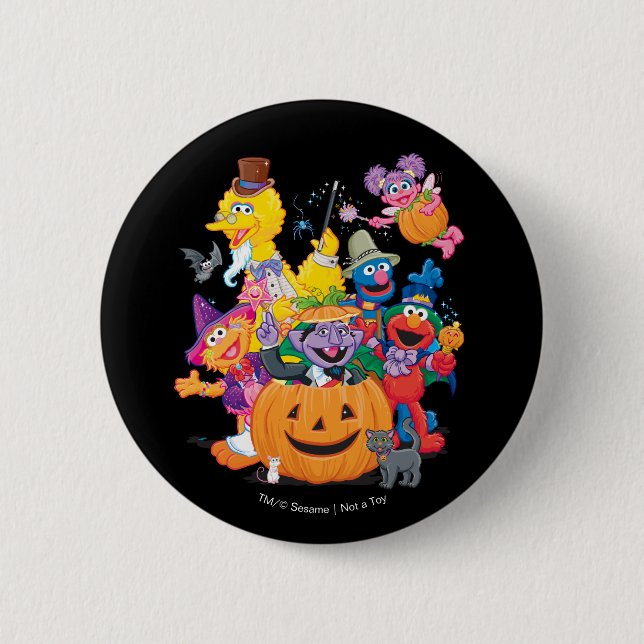 Sesame Street Pals | HAPPY HALLOWEEN Knapp (Framsida)